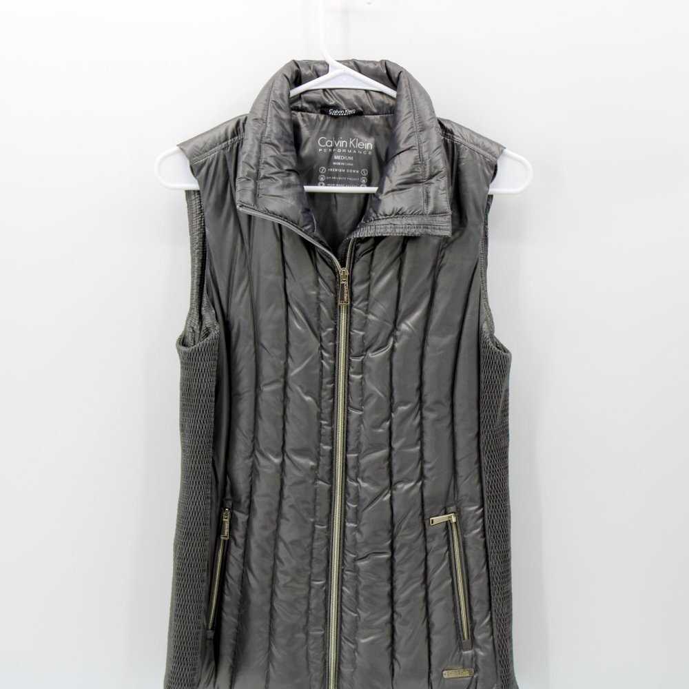 Calvin Klein Performance Premium Puffer Vest Medium - Picture 8 of 16
